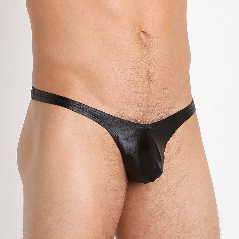 Trending Hot Gay Sexy Invisible Men's Bikinis Set Micro Mini Thongs And G Strings Fashion Show For Underwear