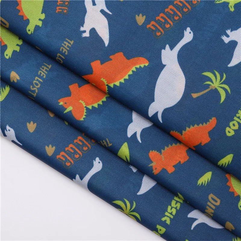 Factory Wholesale waterproof digital printed 100 polyester fabric for folding shopping bag