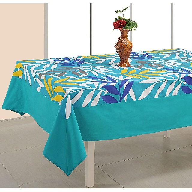 Direct Sale of High Quality 100% Organic Cotton Table Cloth Modern Design GOTS Certified Handmade India Personalized Wholesale