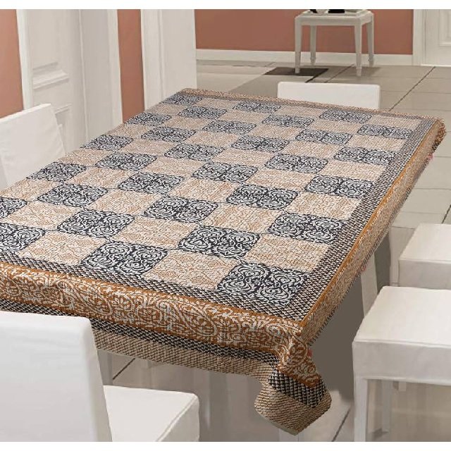 Direct Sale of High Quality 100% Organic Cotton Table Cloth Modern Design GOTS Certified Handmade India Personalized Wholesale