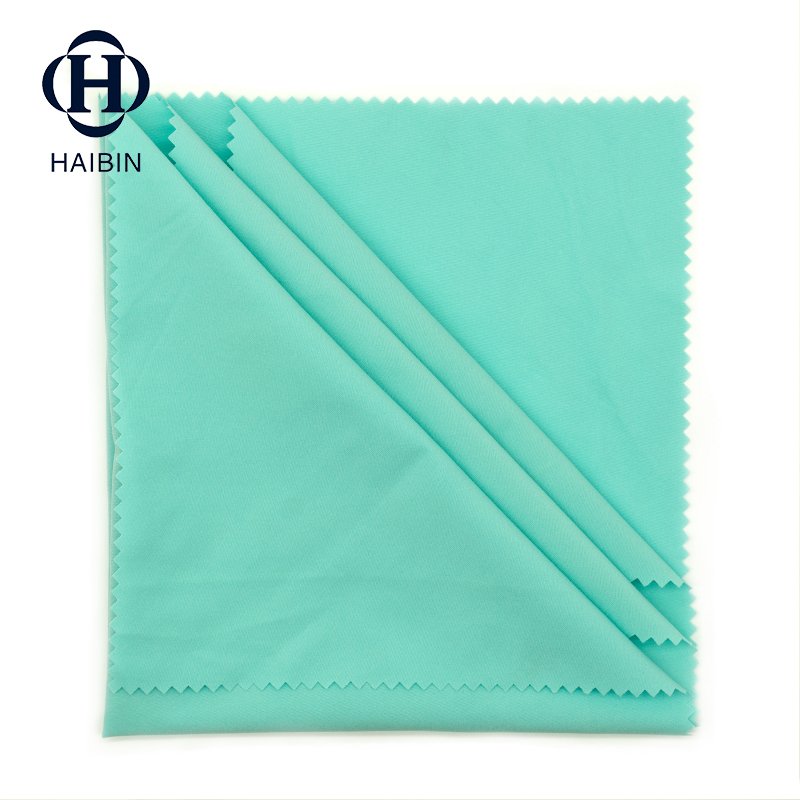 100% Polyester Stretch Fabric Outdoor windbreaker fabric Moisture absorption perspiration Cotton feeling
