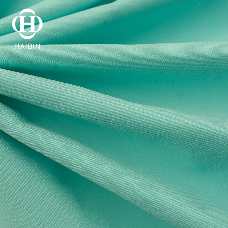 100% Polyester Stretch Fabric Outdoor windbreaker fabric Moisture absorption perspiration Cotton feeling