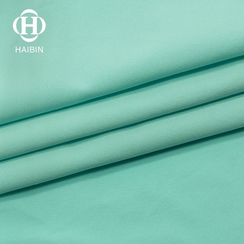 100% Polyester Stretch Fabric Outdoor windbreaker fabric Moisture absorption perspiration Cotton feeling