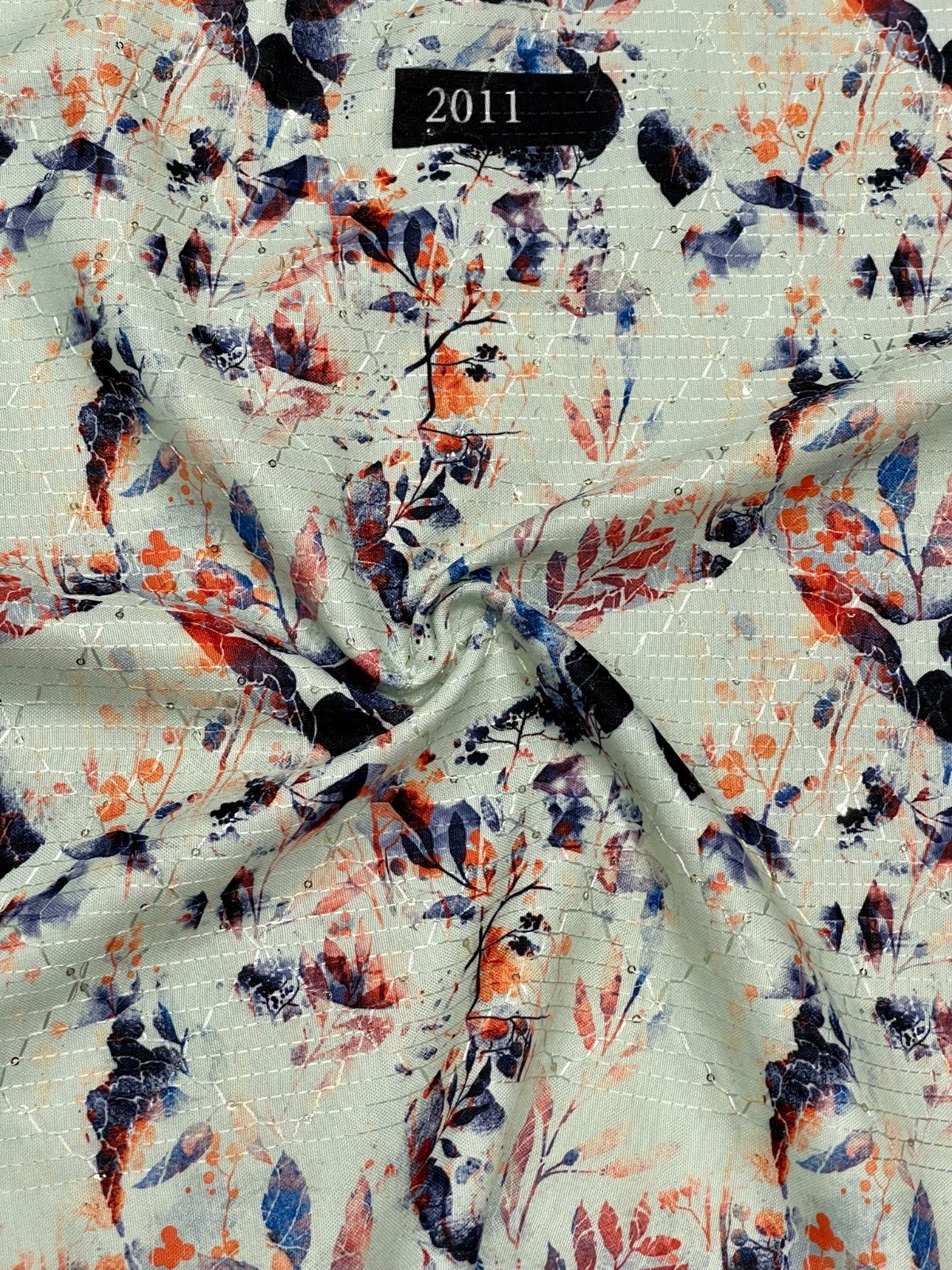 Light Printed Color Poly Cotton Indian Fabric For Women's Dress And Garments Deals In Wholesale
