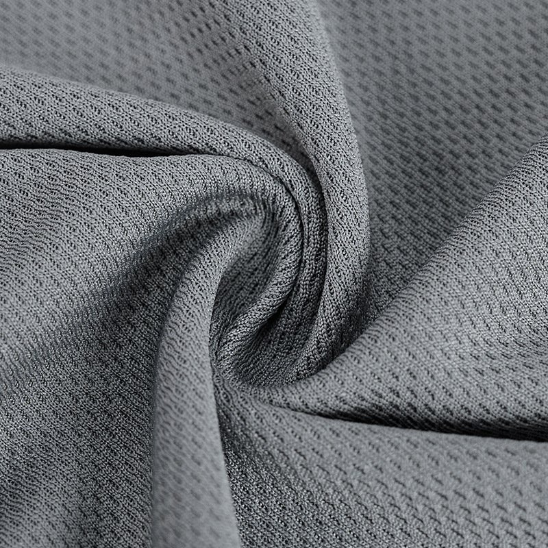 wholesale custom sports mesh fabric 100% polyester sweat wicking birds eye mesh fabric for sportswear