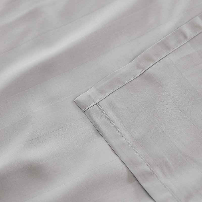 bamboo viscose fabric sheets 100% luxury high quality european style bedding set organic customized design and packaging