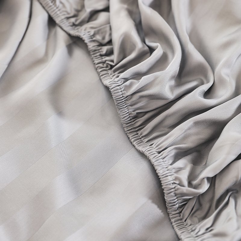 bamboo viscose fabric sheets 100% luxury high quality european style bedding set organic customized design and packaging