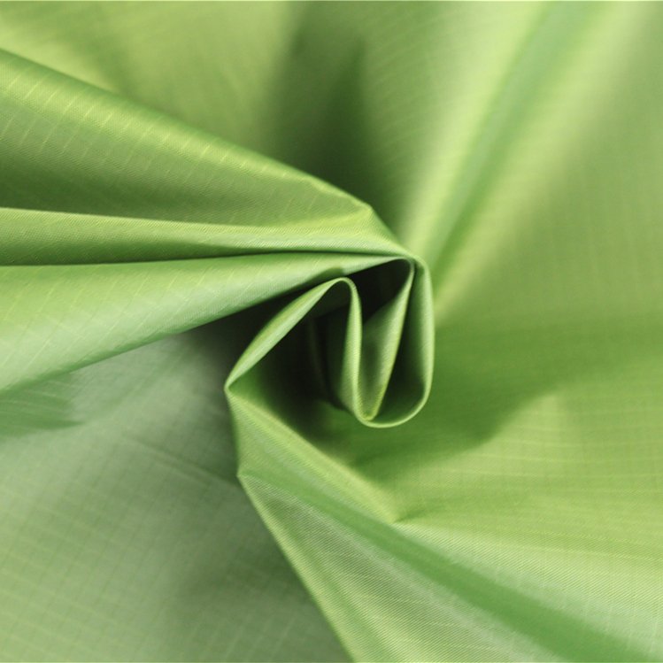 100% polyester 210T plaid taffeta fabric fire resistant CPAI 84 and waterproof PU coated tent fabric