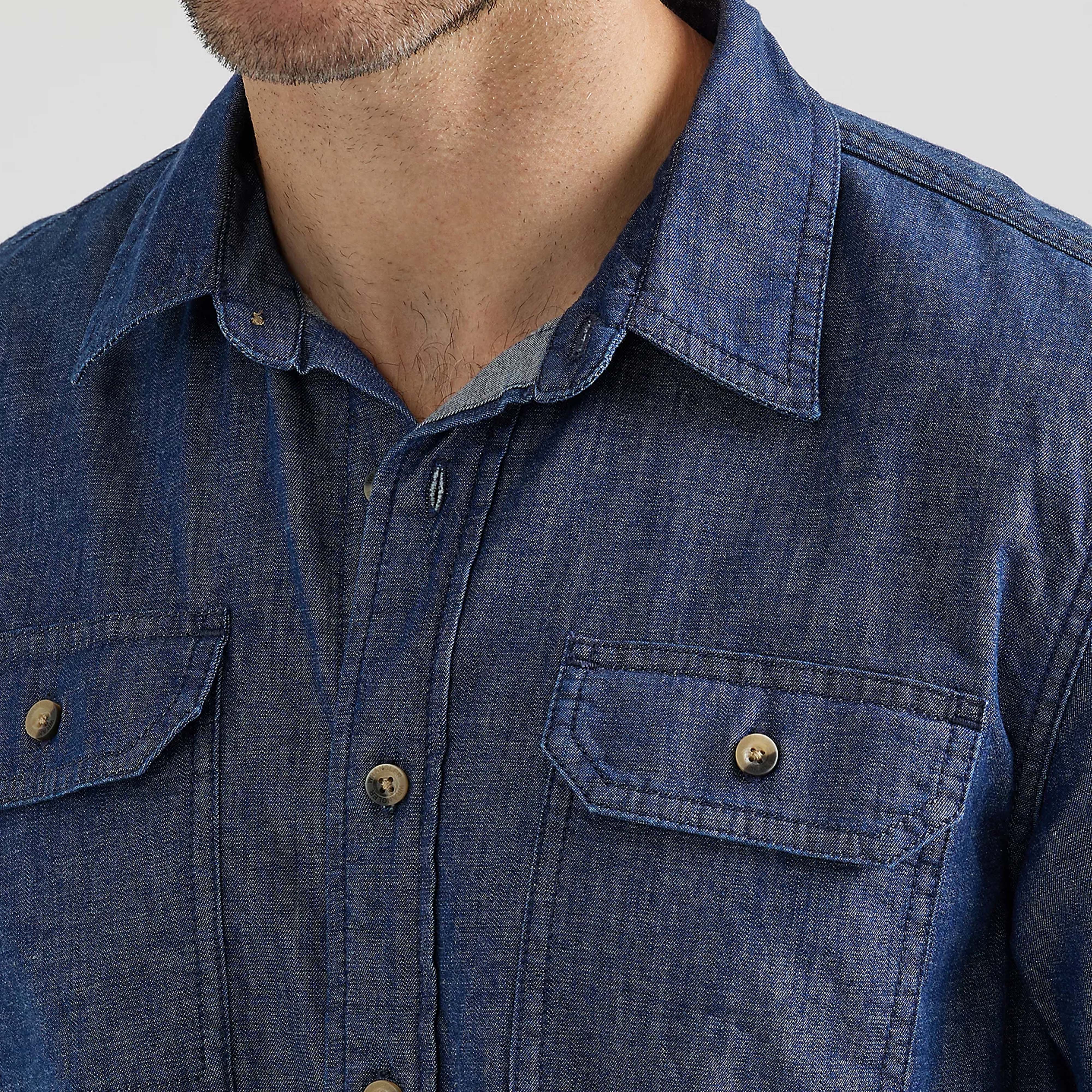 Wholesale Cheap Prices Casual Fashion Cotton Denim Shirt Street Wear Customized Logo Printing Shirt Wholesale Price Top For Boys