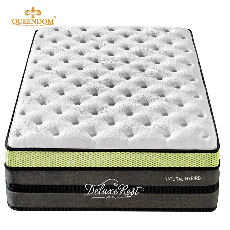 Cool Memory Foam latex Topper Professional Royal Italian Coir pocket spring gel-infused mattress