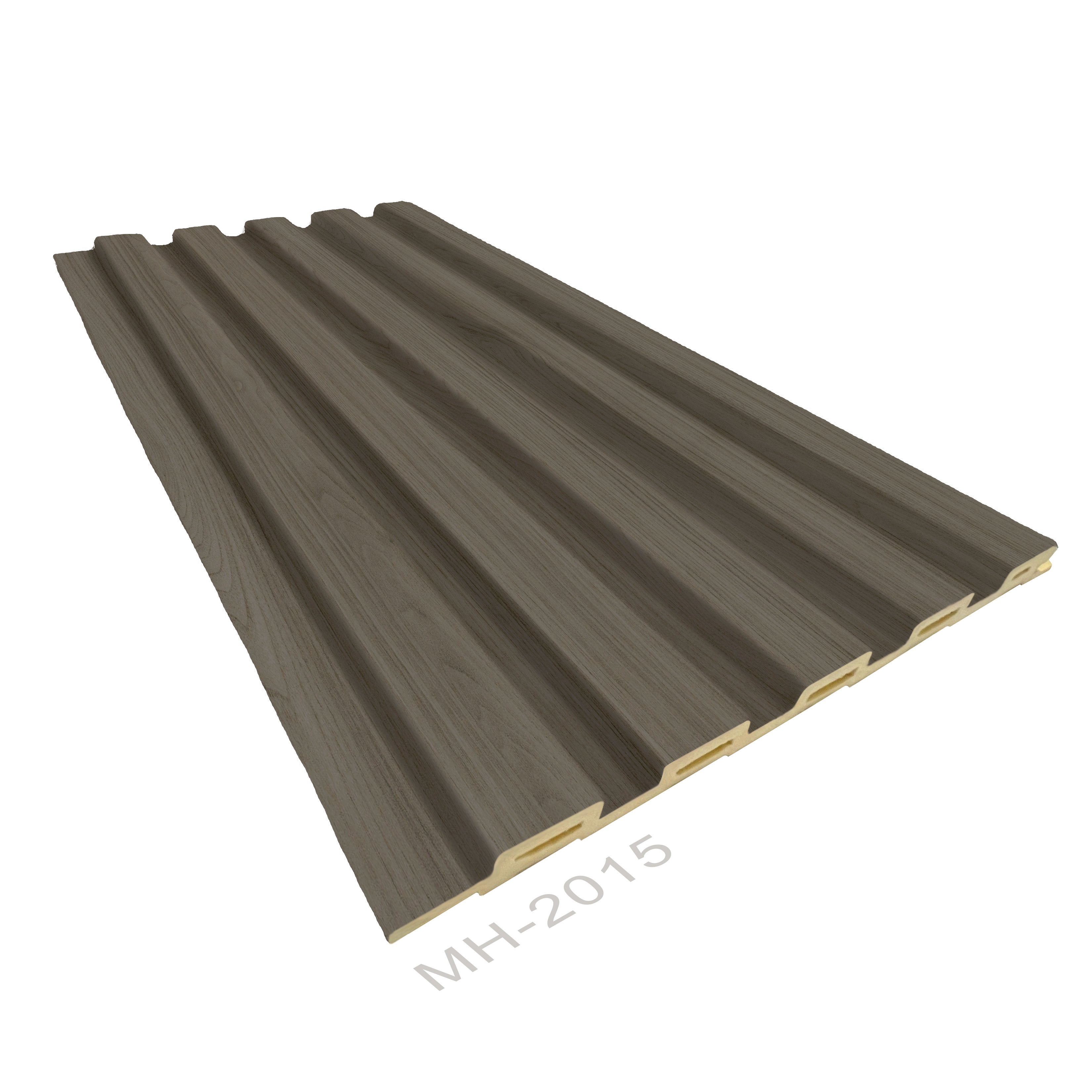 Eco friendly bamboo fiber wallboard WPC wall panel waterproof and quick installation interior decoration wallboard