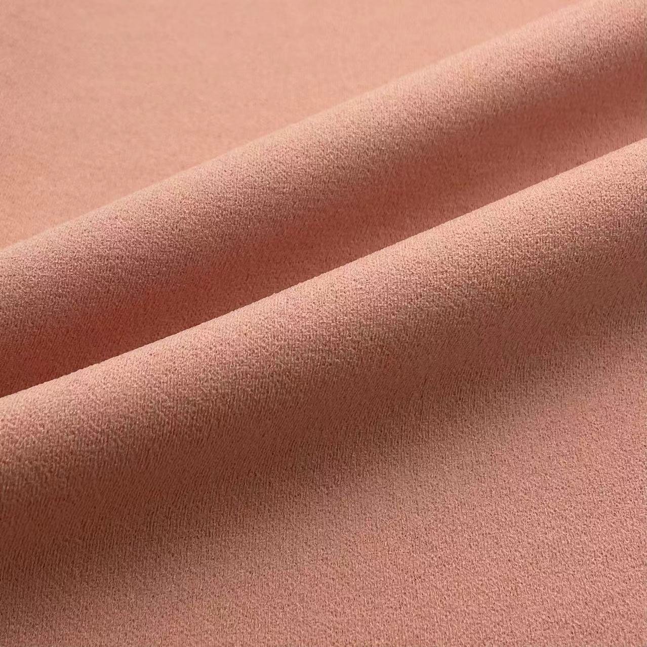 Factory Direct Sale High Quality Composition 100% Polyester Moss Crepe Fabric For Girl Clothing