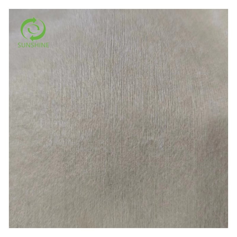 Eco-friendly 100% organic bamboo fiber spunlace nonwoven bamboo spunlace nonwoven fabric Non Woven Fabric Lazy Rag Roll