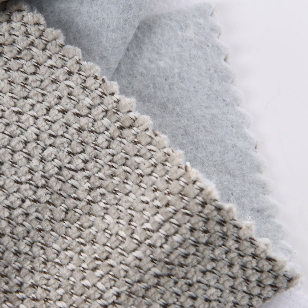 Wholesale Factory Lining Sofa Fabric 150D 300D 600D 100% Polyester Imitation Linen Sofa Fabric