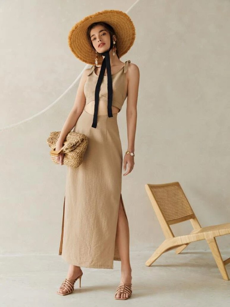 Free Sample No MOQ Eco-friendly fabric 55% Cotton 45% Linen natural fabric for clothing