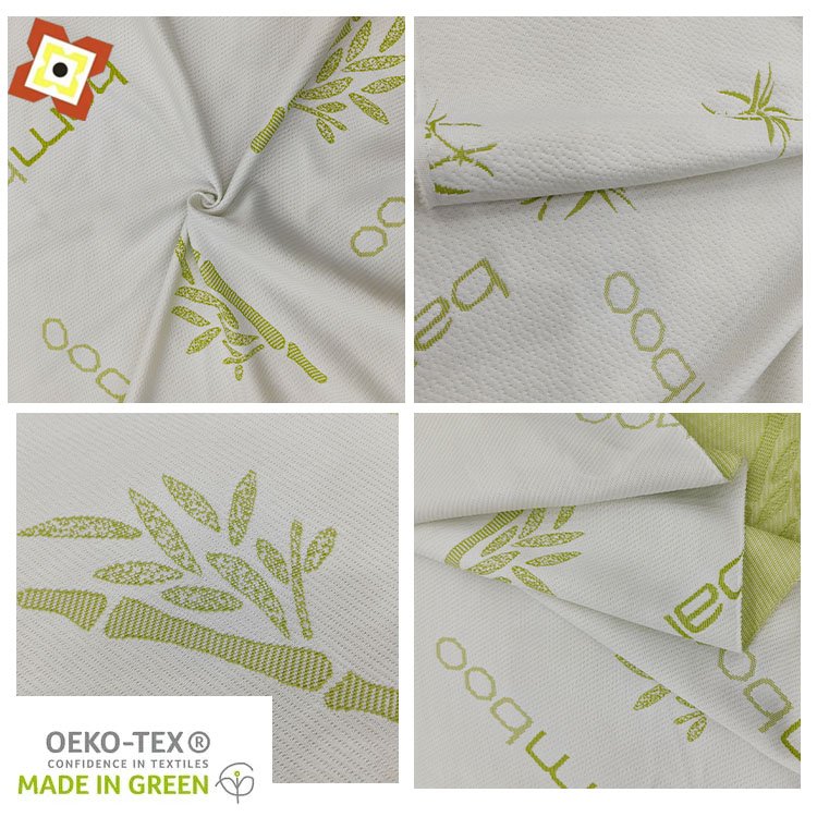 Factory Outlet Bamboo Fiber Organic Home Textile mattress fabric factory air layer rayon mattress fabric