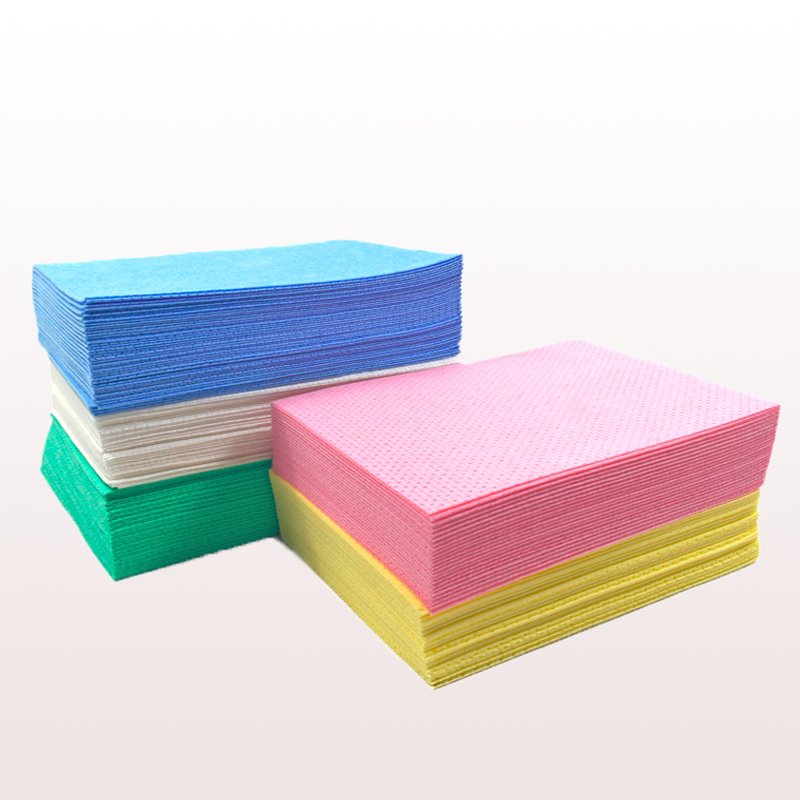 Hot Selling Eco-Friendly Swedish Bamboo Fiber Dish Cloth Kitchen Disposable Dish Cloth Mesh Made of Polyester and Microfiber