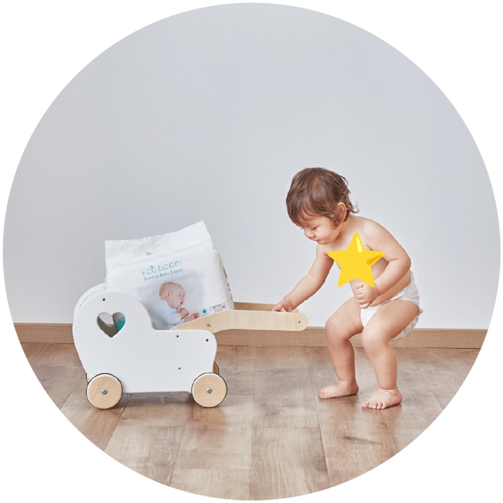 OEM ODM Charcoal bamboo chlorine free eco friendly diaper of baby's favorite choice