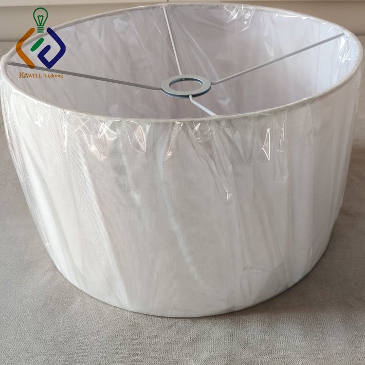 Round or Square Fabric Lampshade Anti Glare White Linen Body Lamp Shade Hotel Lampshade For Table Lamp or Wall Lamp