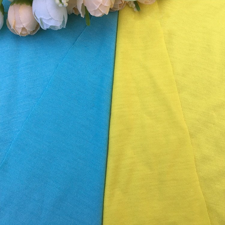 40s bamboo fiber cotton fabric bamboo cotton antibacterial underwear fabric, fashion baby knitted jersey fabric