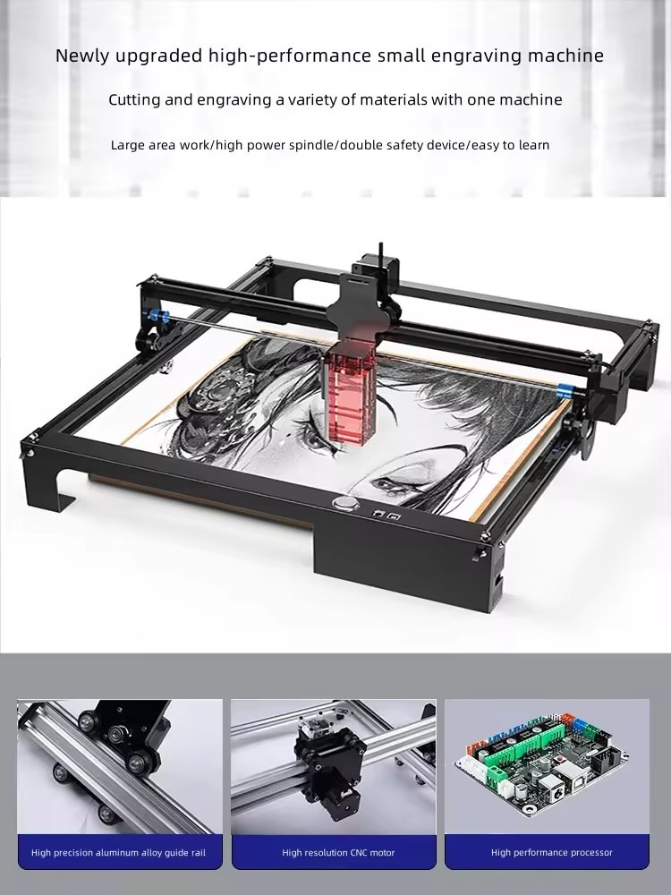 COMEMOC 5W 10W fiber laser engraving machine for Sunglass Pen Ceramic Plastic Metal