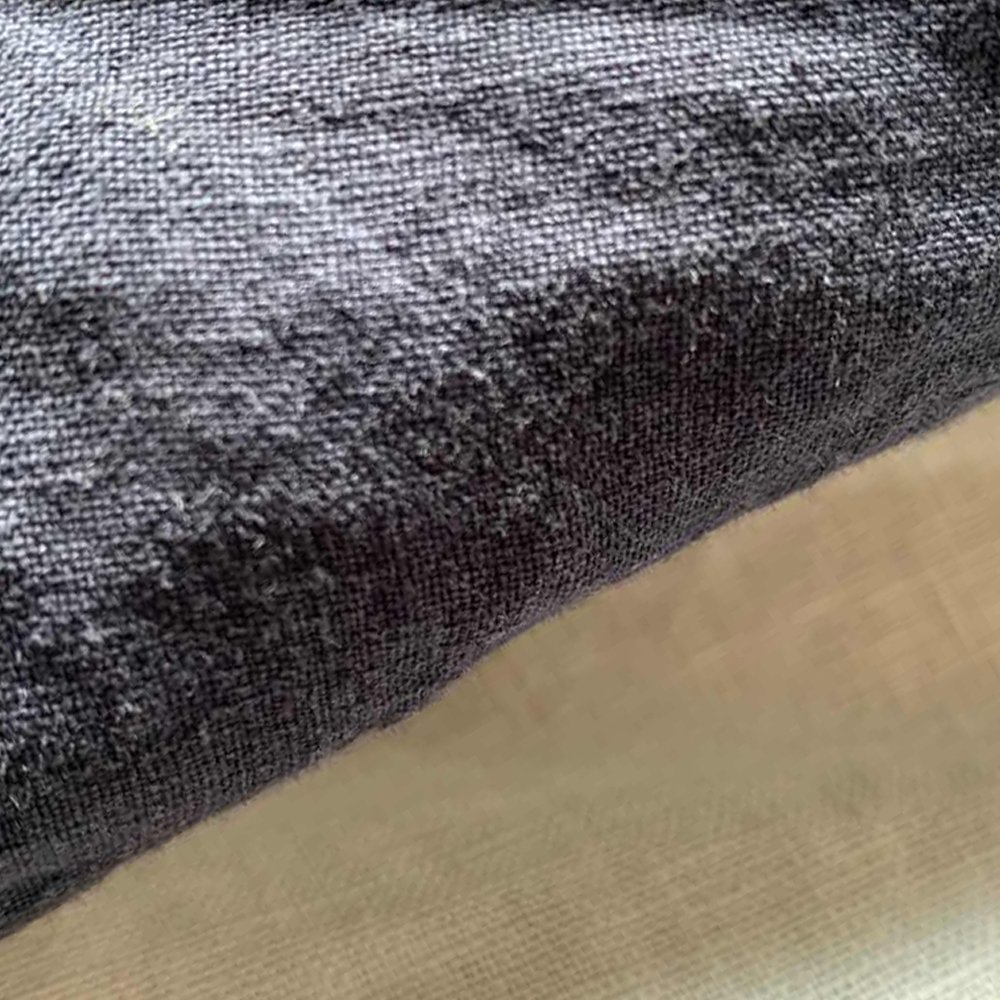 100% linen stone wash fabric plain dyed woven 14*14 yarn for women shirt dress linen pants sand washed