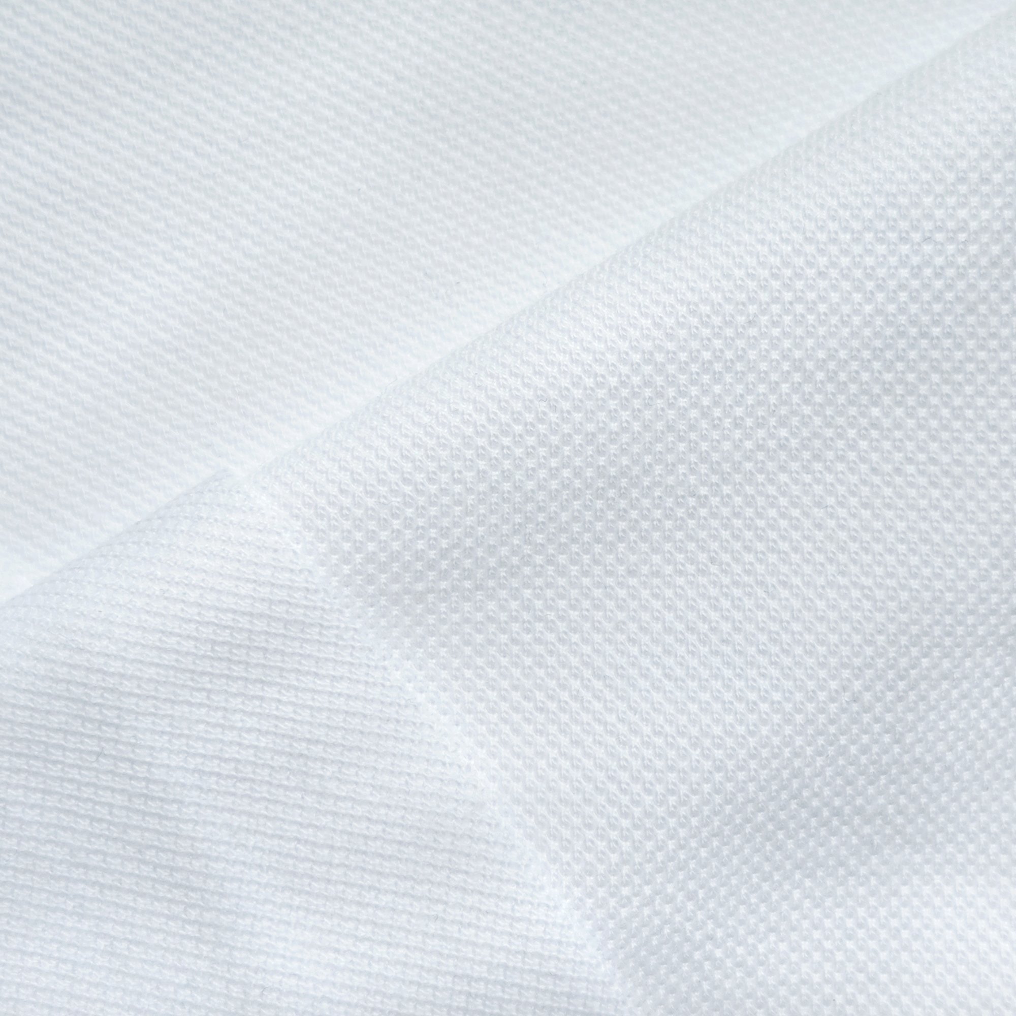 Custom Plain Dyed Anti-Wrinkle Breathable 100% Polyester Knitted PK Mesh Pique Polo Shirt Fabric