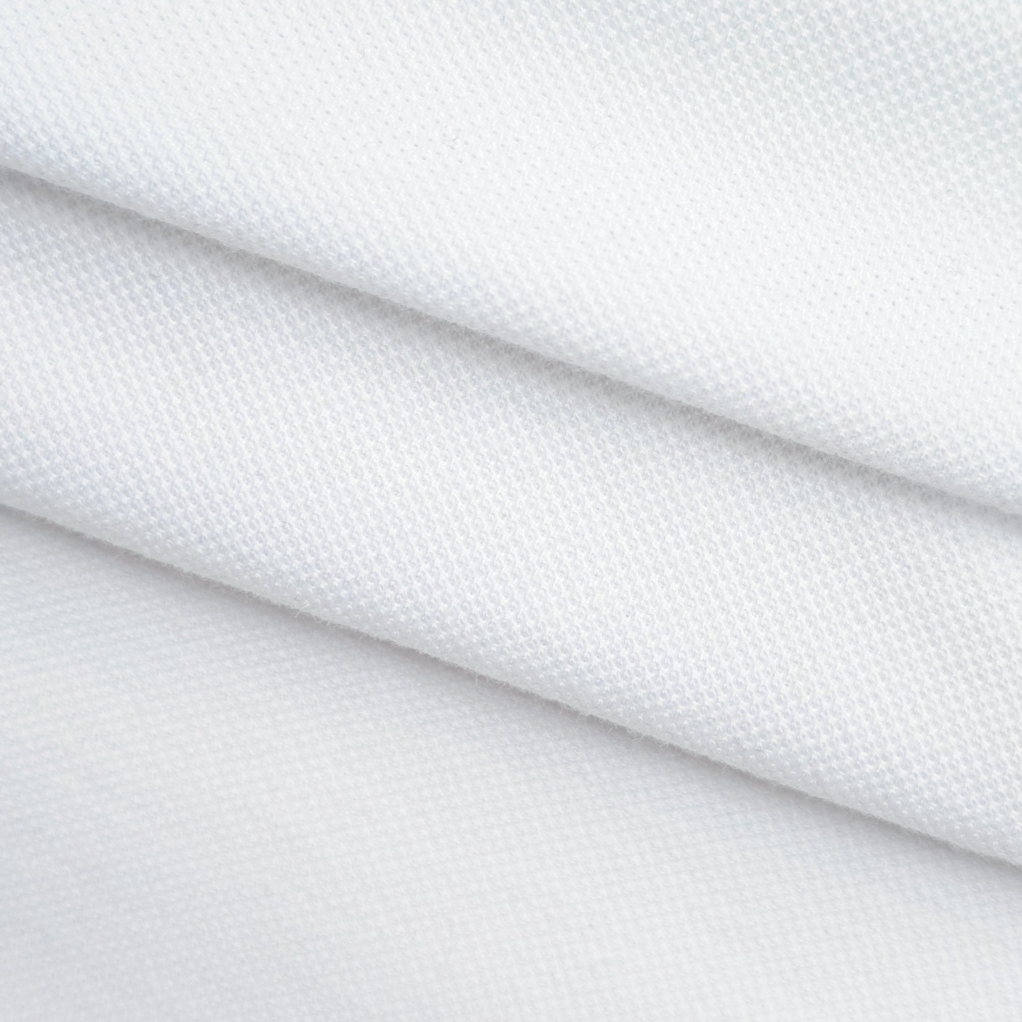 Custom Plain Dyed Anti-Wrinkle Breathable 100% Polyester Knitted PK Mesh Pique Polo Shirt Fabric