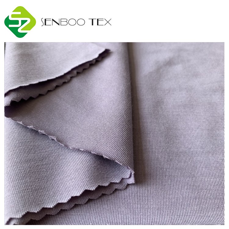 OEKO TEX Wholesale 95% Organic Bamboo & 5% Spandex 180~240gsm Knitted Jersey Fabrics Baby Pajamas Underwear & Dresses