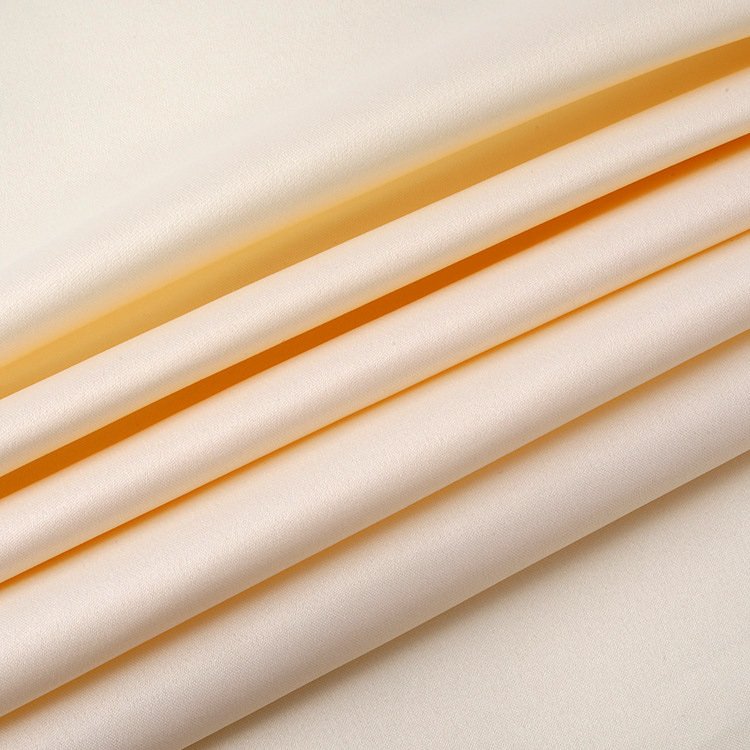 Custom Dyed Fabrics Wholesale Women Silk Satin 100% Polyester Fabric satin fabric For Clothes