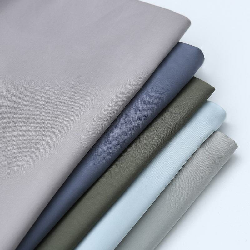 High Quality Cooling Silky Smooth Anti-bacterial Sateen Muslin Custom Bamboo Fabric