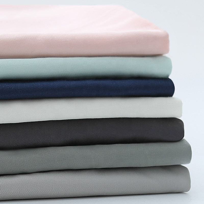 High Quality Cooling Silky Smooth Anti-bacterial Sateen Muslin Custom Bamboo Fabric