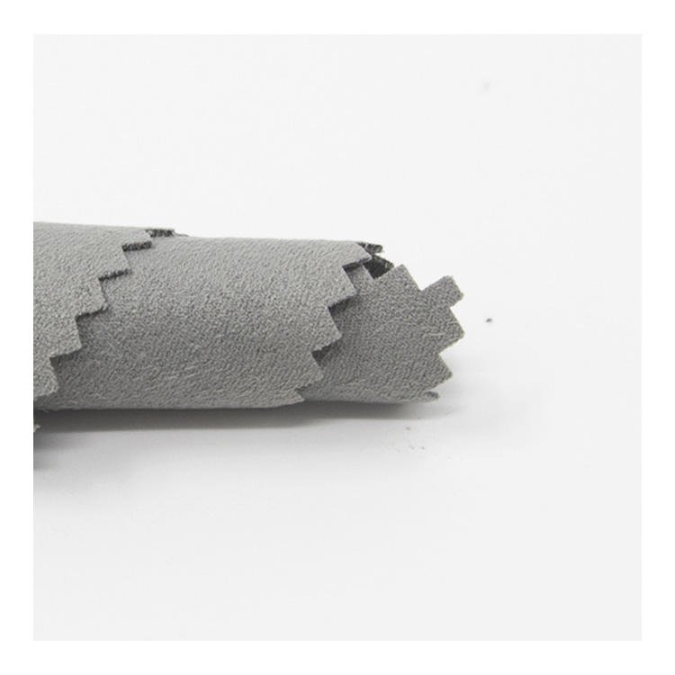 Customized material color Double side suede fabric for garment