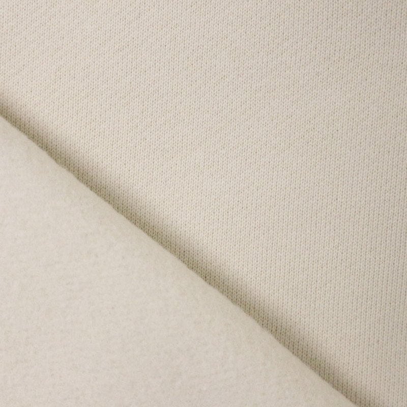 hot selling 100% pure cotton brushed terry French terry napped thermal fabric for winter fleeces