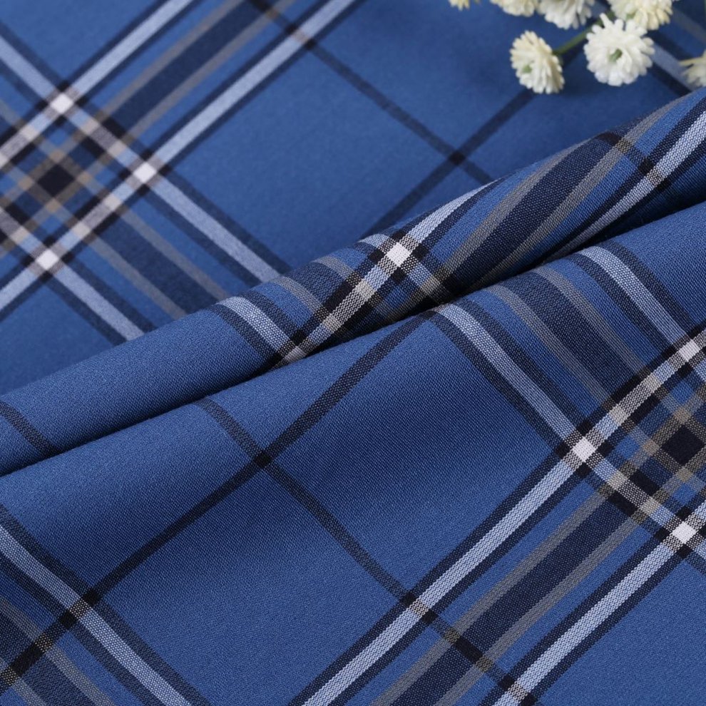 Yarn Dyed China Manufacturer High Quality Cheap Price bamboo Polyester Yarn Dyed Fabric For shirting