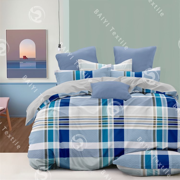 Luxury bed sheets factory wholesale quilts 3D bed sheets curtain fitted sheets for bed sdraps de lit en gros ensemble de literie