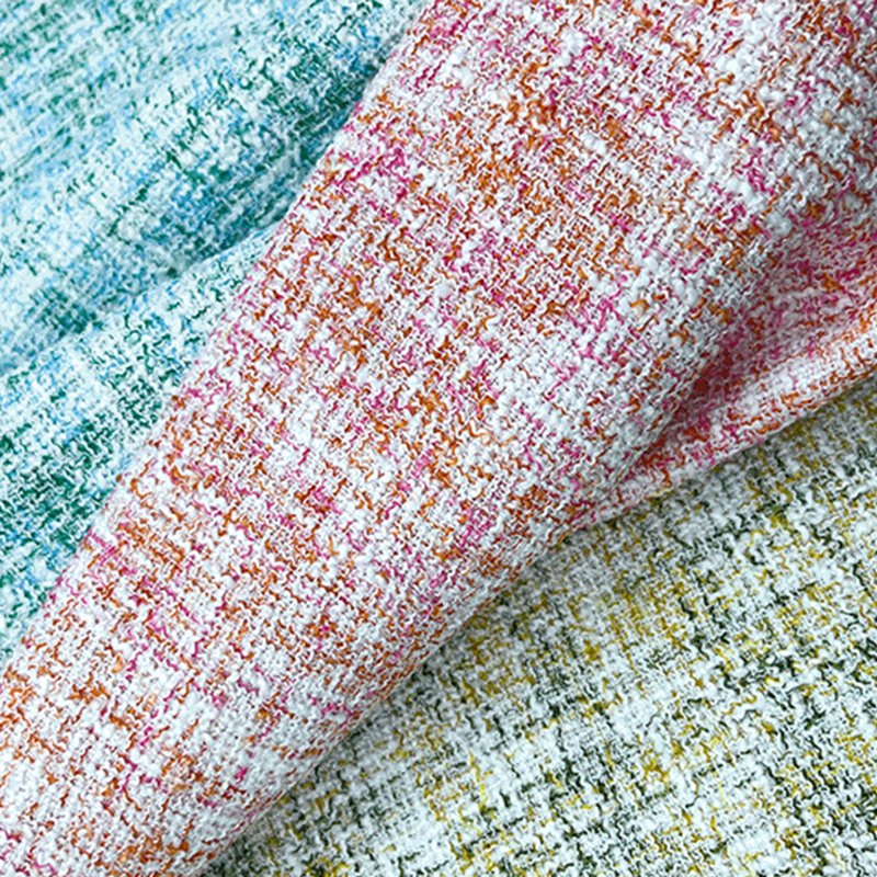 Wholesale tweed fabric for blazer tweed sublimation cotton tweed pants fabric fabrics for clothing