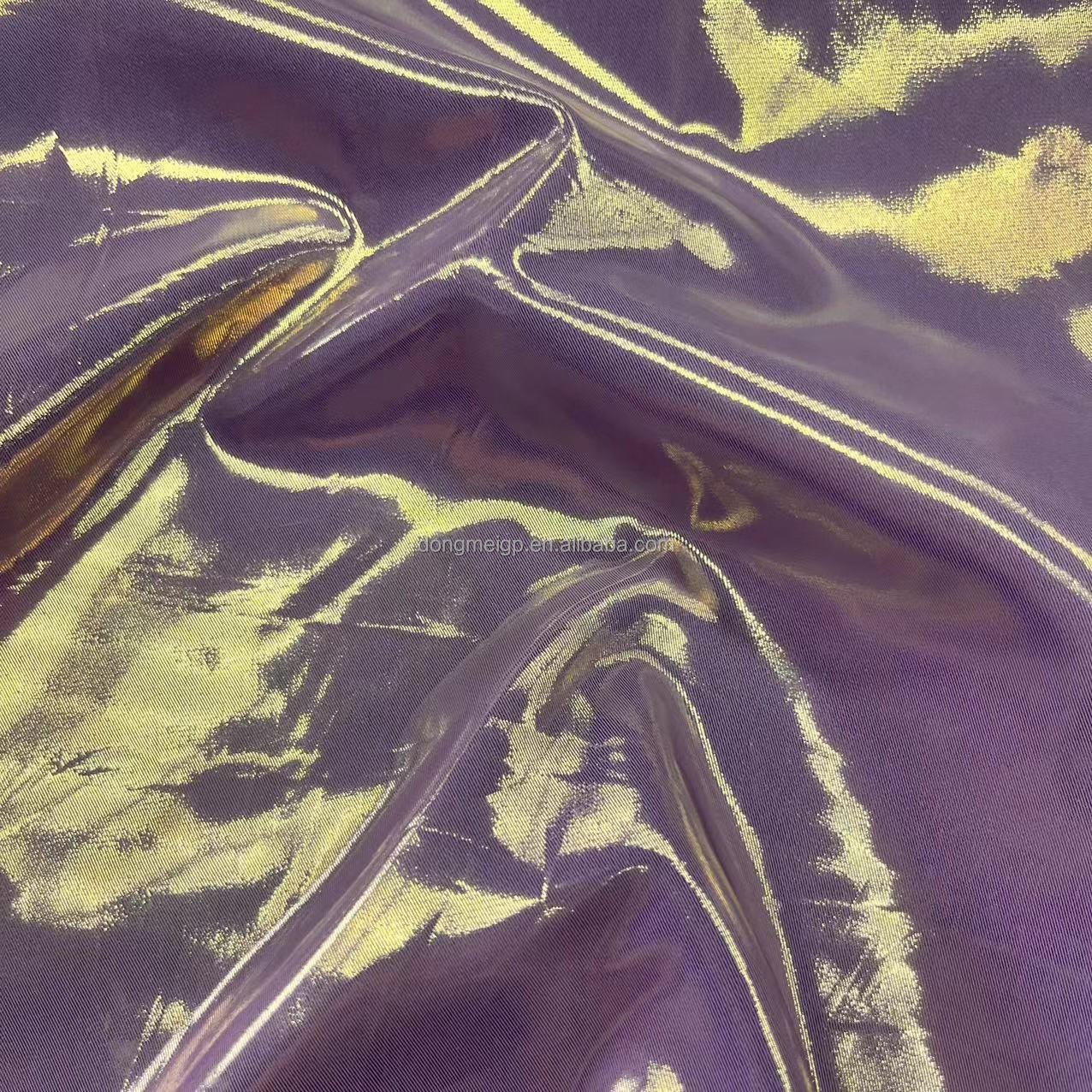 hot foil edge gilding machine gilding print fabric 100% polyester printed fabrics