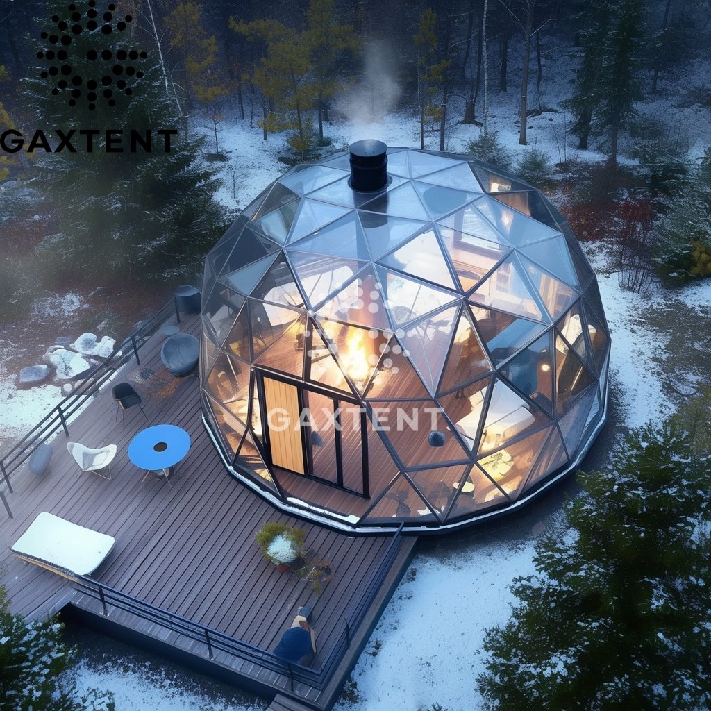 Clear Plexiglass Dome Tent 3M Lgloo Glass With Insulation Bathroom Two Story'S For Really Cheap Sale