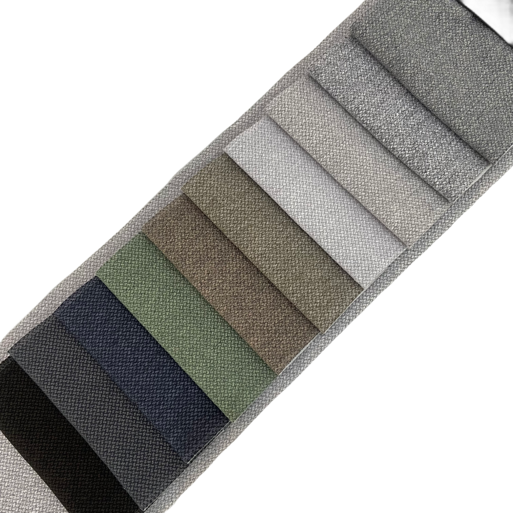 100% polyester artificial linen fabric for cushion, sofa upholstery
