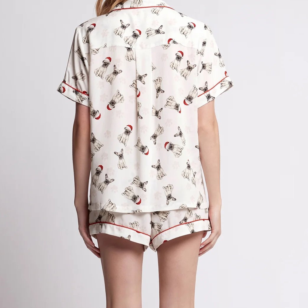 Summer 2 Piece Woman Short Pyjamas Lounge Wear Sets Custom Organic Bamboo Cotton Pajamas Loungewear Women Set Oversize