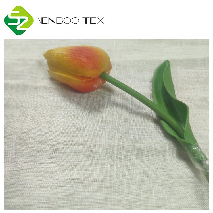 Slub Organic 156gsm 100% Linen Fabric Stonewashed for Home Textile and Cover Breathable Feature
