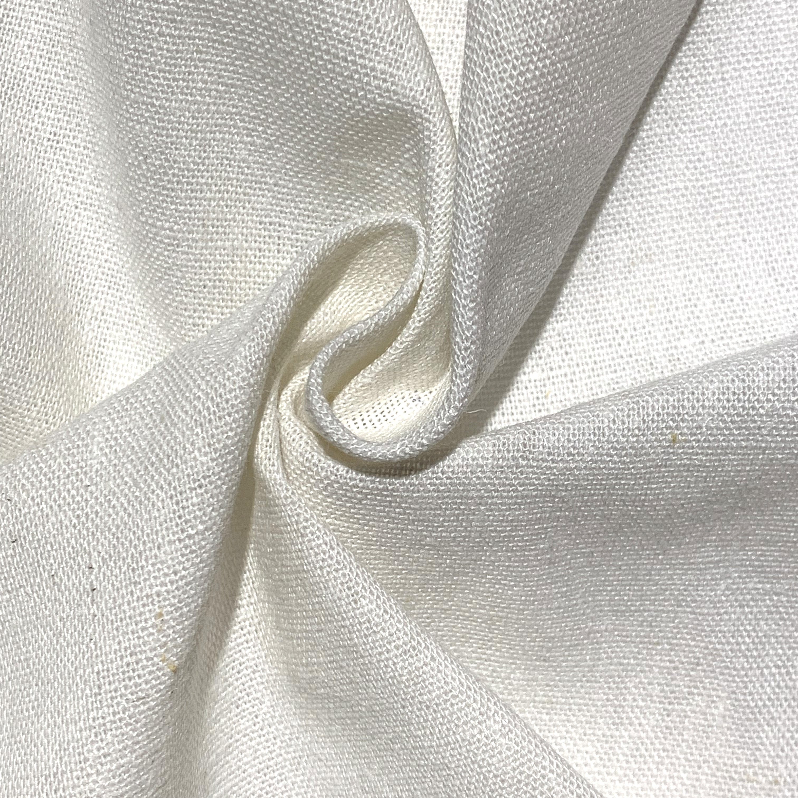 Low Price High Quality 55%Linen 45%Cotton Yarn Dyed Black Linen Fabric For Dress