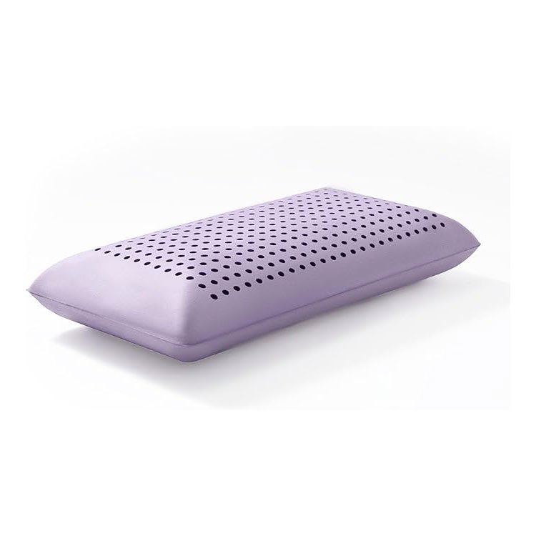 Breathable memory foam massage pillows queen size king size cooling lavender foam pillows