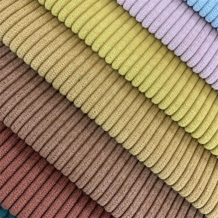 Hot Sale IN STOCK Velvet corduroy Fabric 100% Polyester for ACCESSORIES