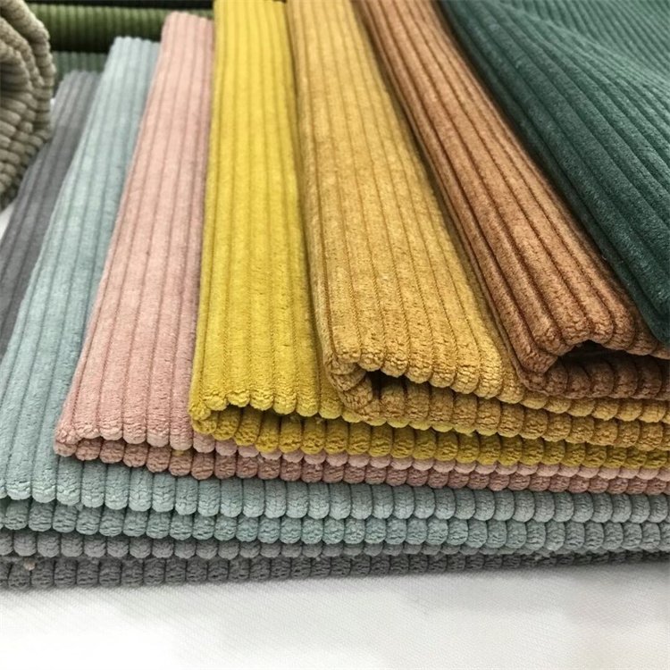 Hot Sale IN STOCK Velvet corduroy Fabric 100% Polyester for ACCESSORIES