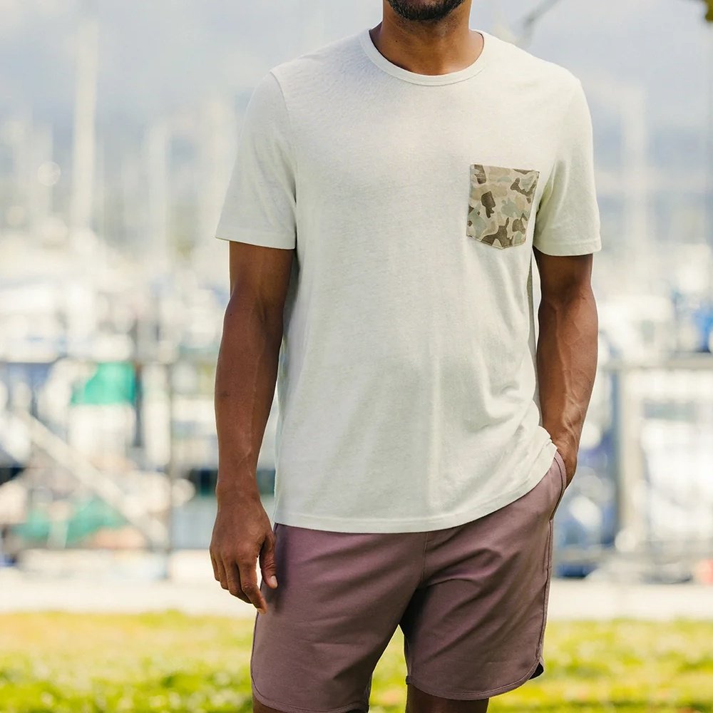 Custom Logo Youth Design Your Own Short Sleeve Moisture Wicking Fishing Shirt With Camo Pocket Tee