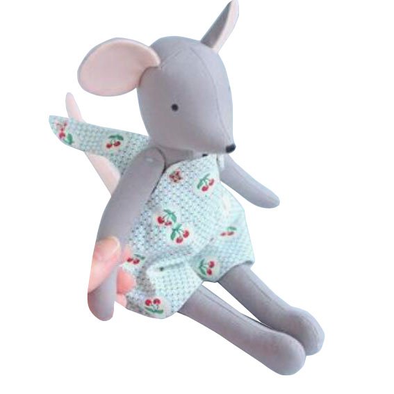cotton fabric Stuffed mouse doll stuffed mouse craft mice soft toys girl gift home decoration birthday gift