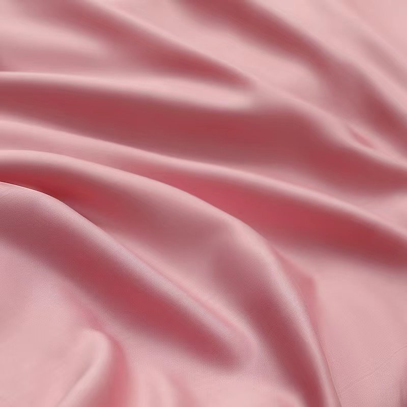 Factory wholesale woven solid color 60S organic bamboo fiber fabric for bedding