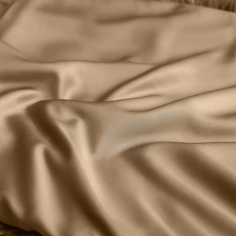 Factory wholesale woven solid color 60S organic bamboo fiber fabric for bedding